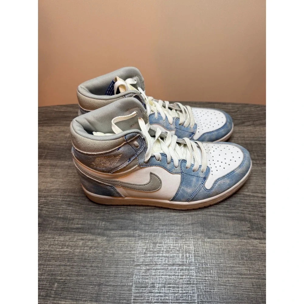 Nike Air Jordan 1 Retro High OG Hyper Royal Blue White 555088-402 Mens Sneaker - Picture 2 of 6